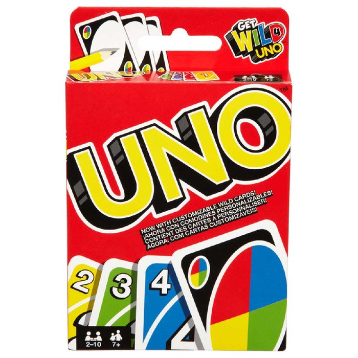 UNO Classic Card Game – Family Fun for 2-10 Players