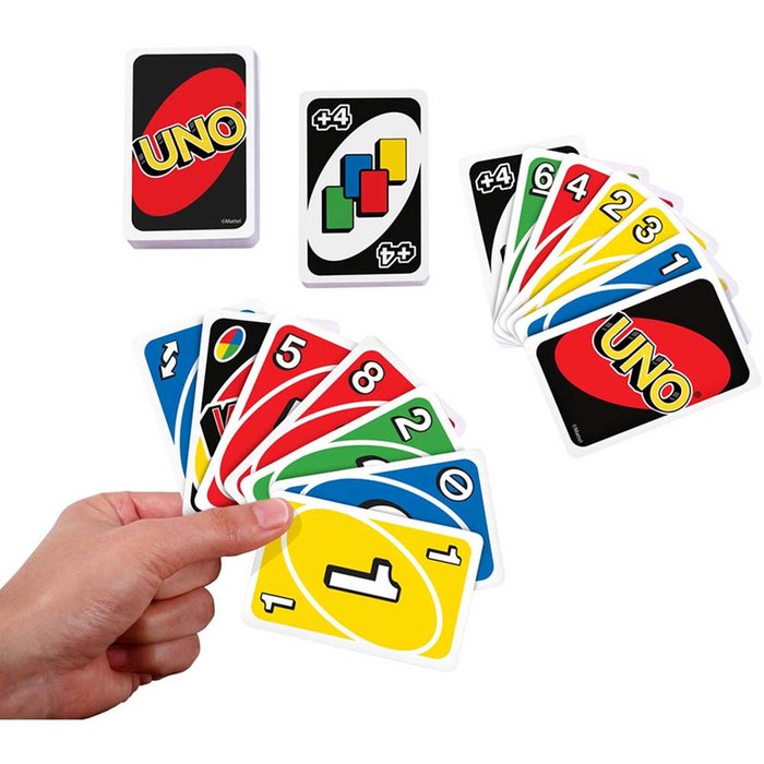 UNO Classic Card Game – Family Fun for 2-10 Players