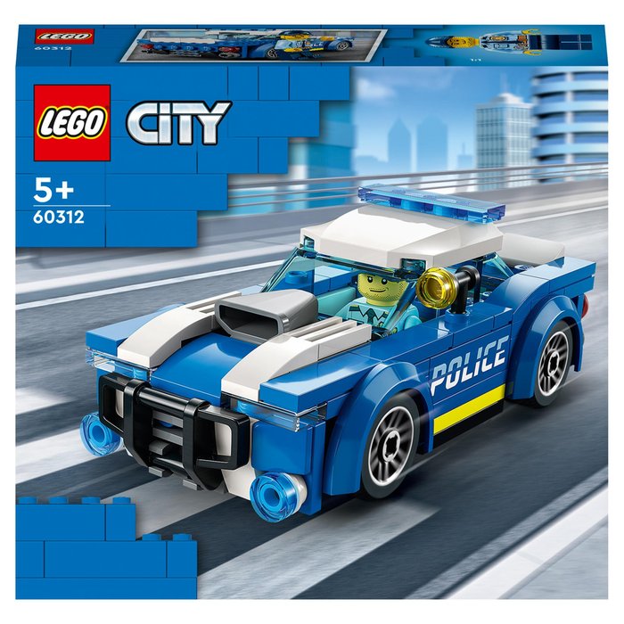 LEGO City Police Car Set 60312 – Building Toy for Kids