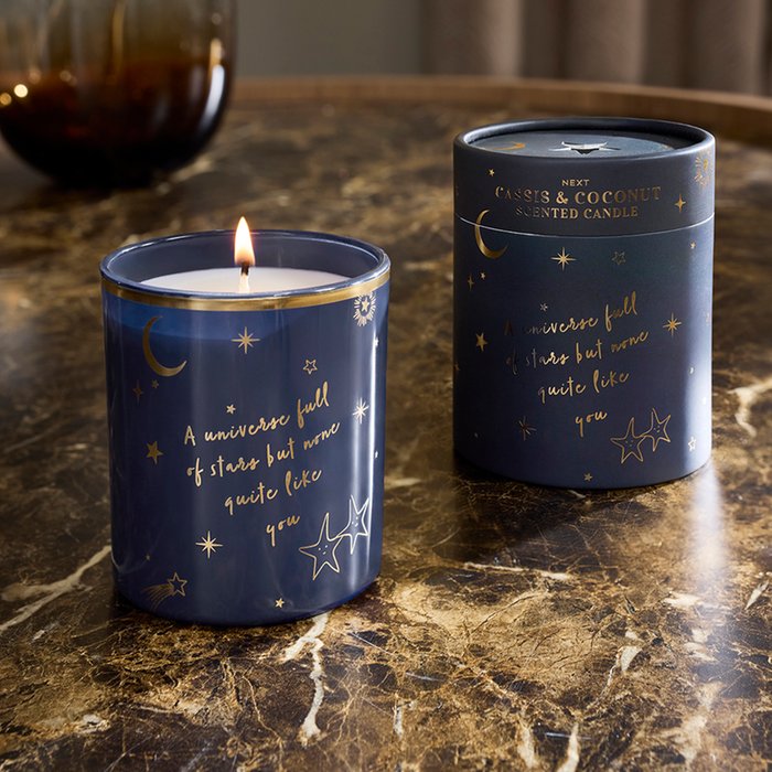 NEXT A Universe Full of Stars Boxed Candle – Celestial Home Fragrance Gift