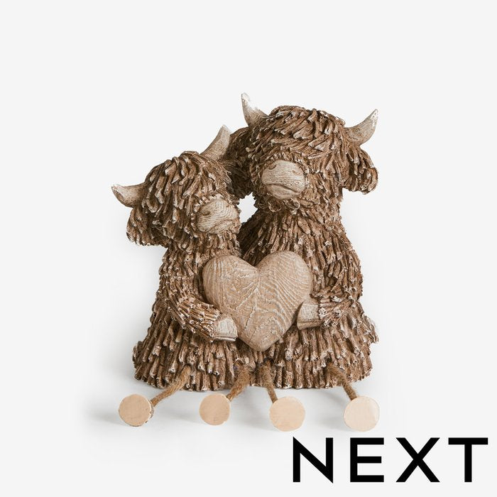 Love You Cow Ornament – Cute Home & Garden Decoration