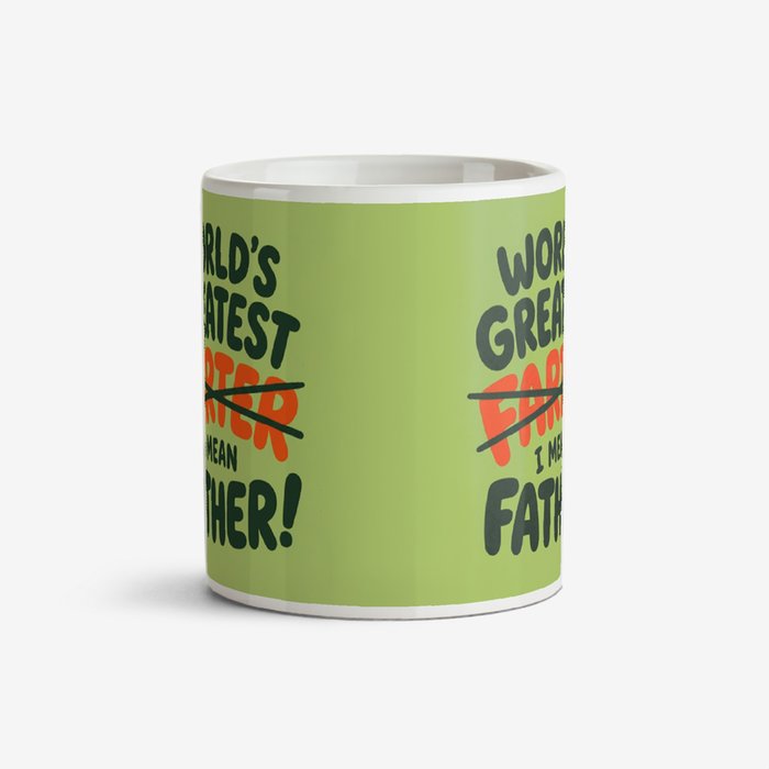 World’s Greatest Dad – Funny Father’s Day Mug