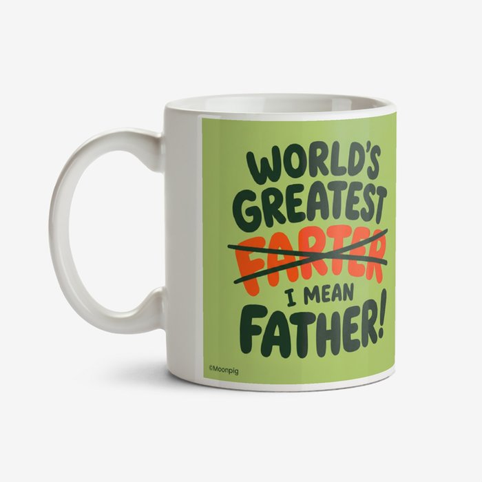 World’s Greatest Dad – Funny Father’s Day Mug